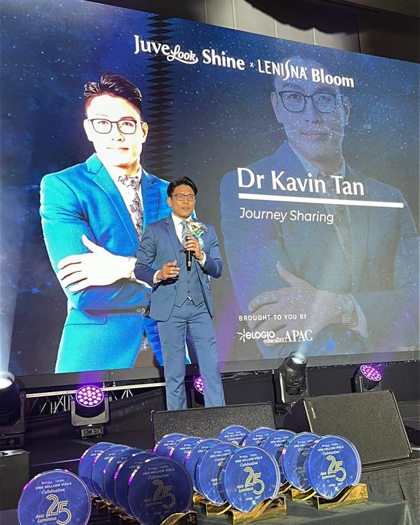 uvelook Shine X Lenisa Bloom Keynote Speaker Dr Kavin Tan | Lyvin Clinic | Aesthetic Clinic Johor Bahru | Aesthetic Doctor